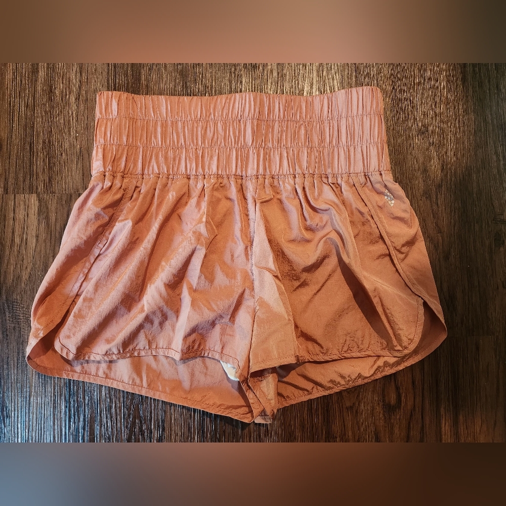 FP Movement by Free People Sunset Orange High-Waist Women’s Shorts